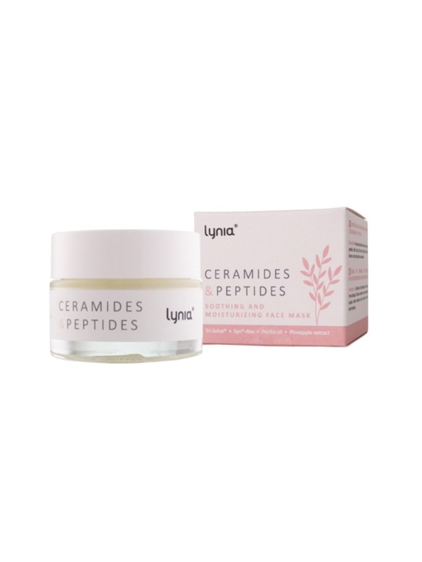 Lynia Facial mask with ceramides and peptides 50 ml