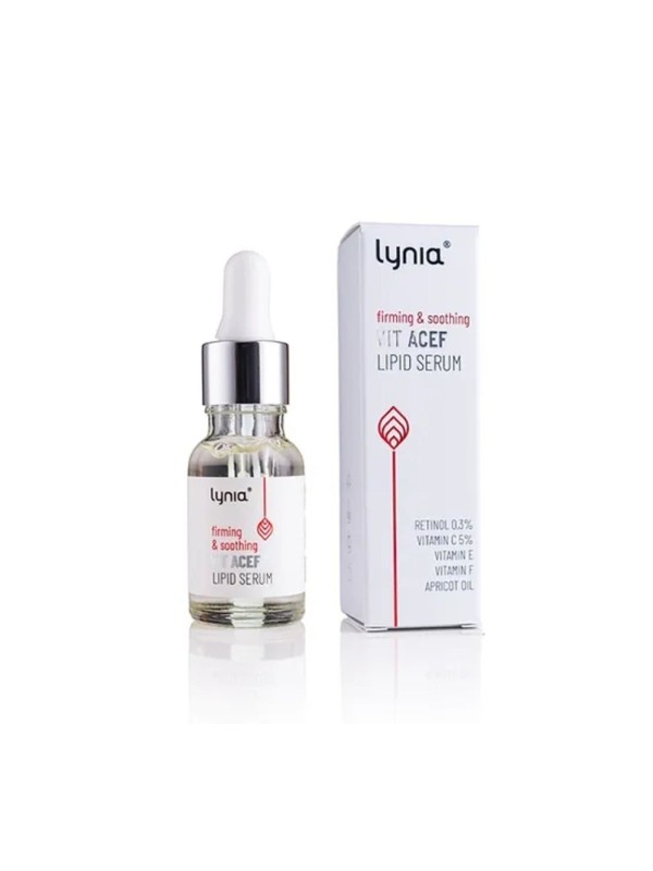 Lynia straffendes und beruhigendes Lipid- Serum mit den Vitaminen A, C, E und F 15 ml