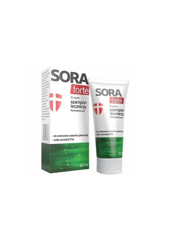 Sora Forte medicinale shampoo tegen luizen 50 ml