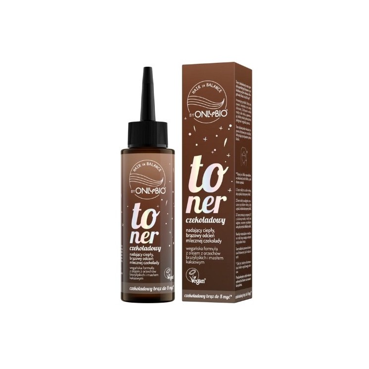 OnlyBio Hair in Balance Chocolade haartoner 100 ml