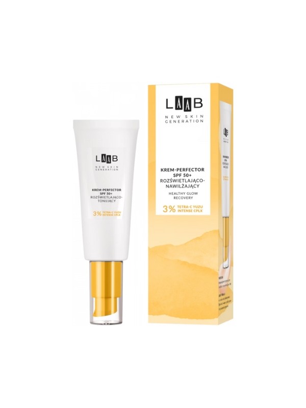 AA LAAB verhelderende en hydraterende Perfecte gezichtscrème SPF50 40 ml