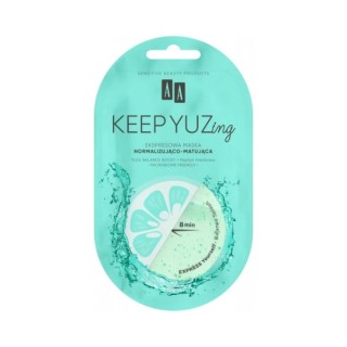 AA Keep Yuzing Balance Splash Normalizing and Mattifying Face Mask 7 ml