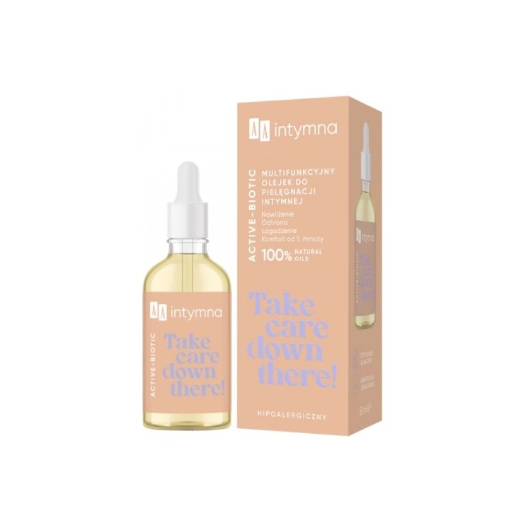 AA Intymna Active-Biotic multifunctionele olie voor intieme verzorging 50 ml