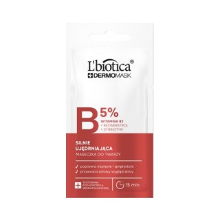 L'Biotica Dermomask sterk verstevigend gezichtsmasker met Vitamine B 8 ml