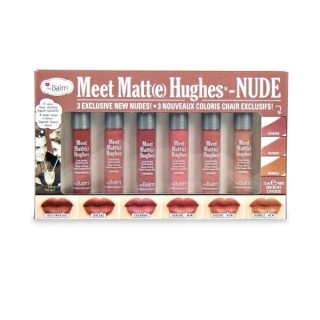 theBalm Meet Matte Hughes Mini Kit Set mit sechs matten Lippenstiften