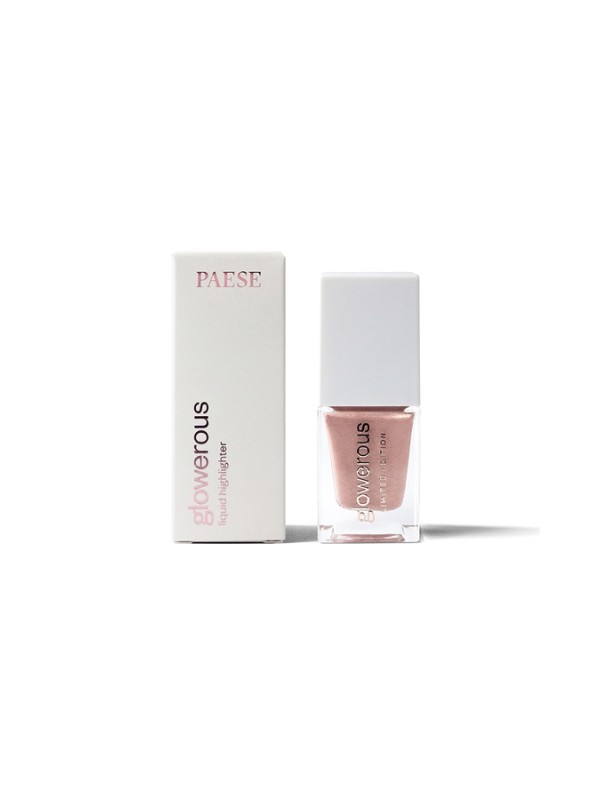 Paese Glowerous Limited Edition flüssiger Sparkle Rose Textmarker 16 ml