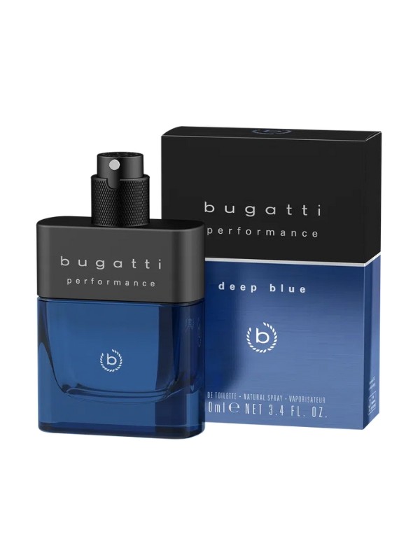 Bugatti Performance Blue Eau de Toilette voor Heren 100 ml