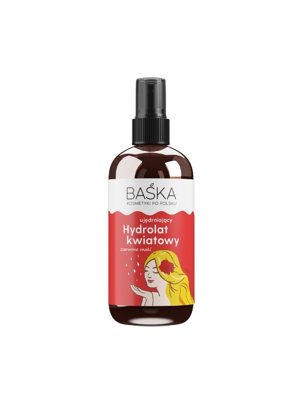 Baśka firming floral hydrolate for the face Czerwone Maki 100 ml