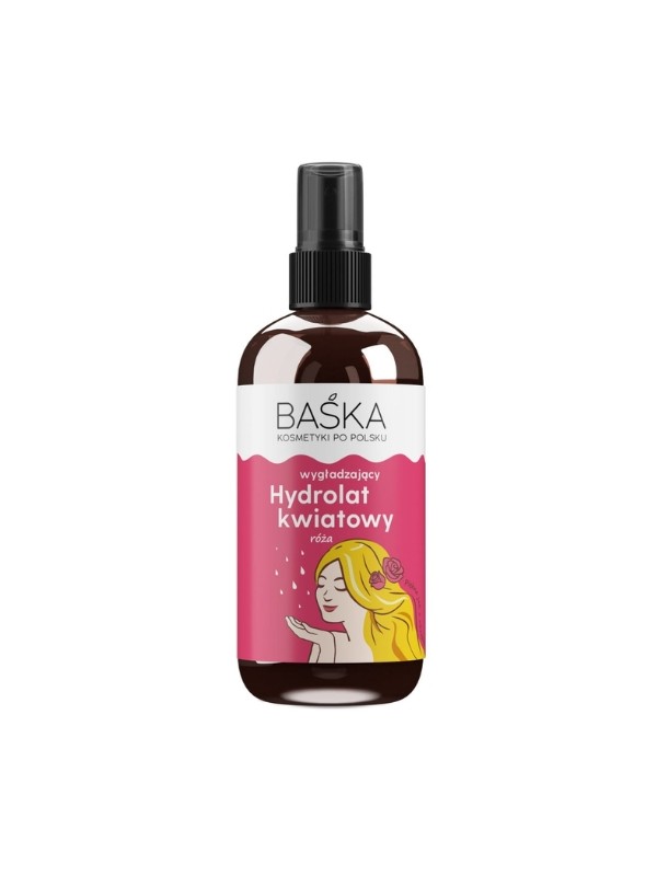 Baśka glättendes Blumenhydrolat für das Gesicht Rose 100 ml