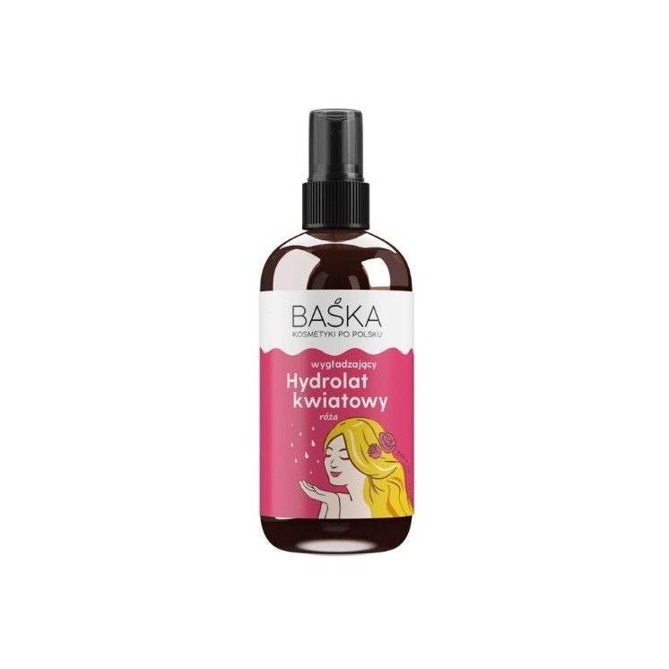 Baśka smoothing floral hydrolate for the face Rose 100 ml