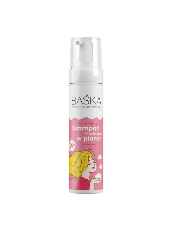 Baśka Strengthening Foam Shampoo Raspberry 200 ml