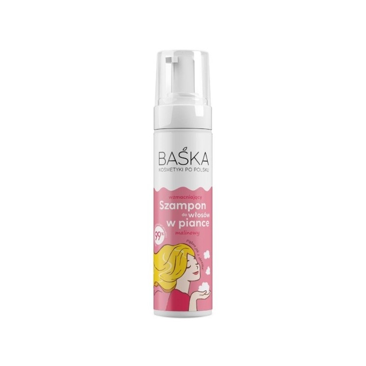 Baśka Strengthening Foam Shampoo Raspberry 200 ml