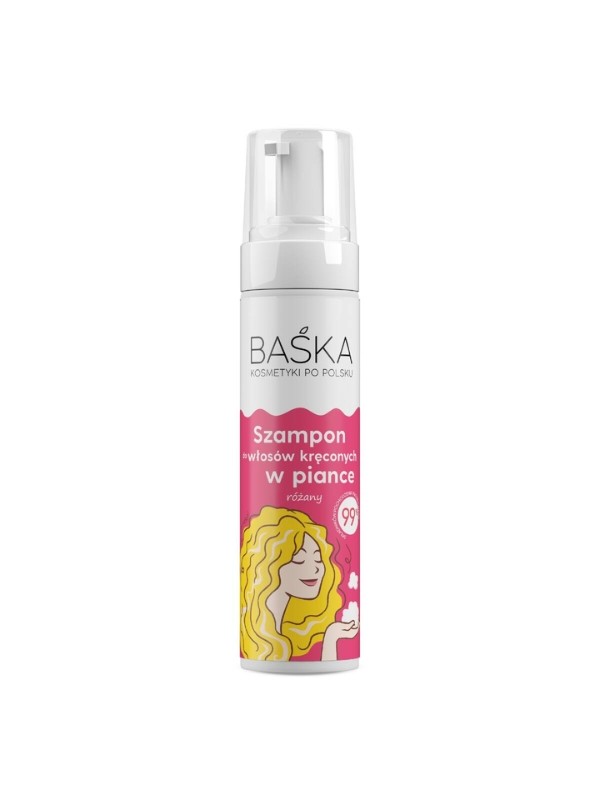 Baśka Shampoo for curly hair in rose foam 200 ml