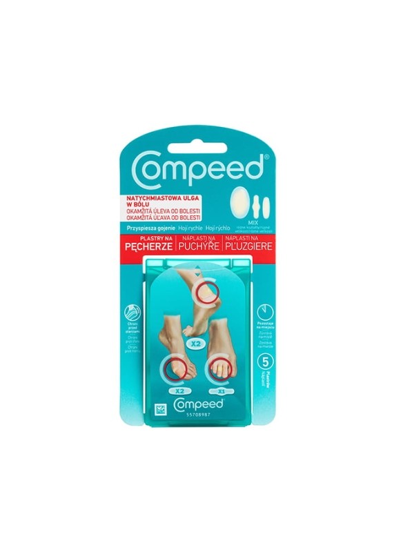 Compeed Blaarpleisters Mix 5 stuks