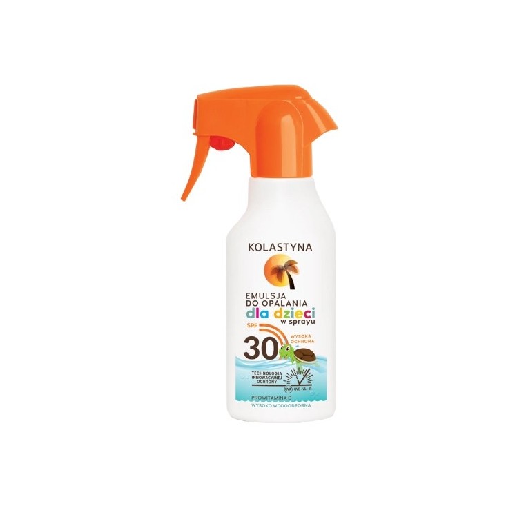 Kolastyna Sunscreen emulsion for children in spray SPF30 200 ml