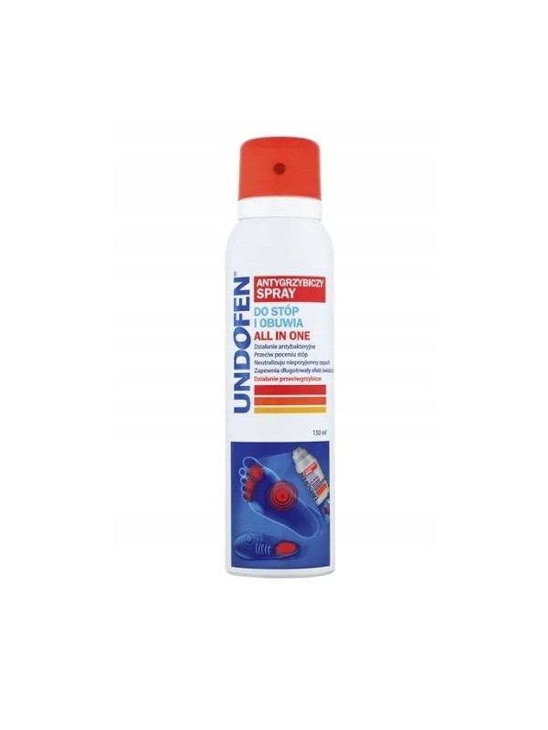 Undofen antischimmelspray voor voeten en schoenen 150 ml