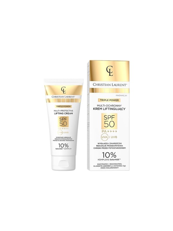 Eveline Christian Laurent multi-beschermende gezichtsliftende crème SPF50 30 ml