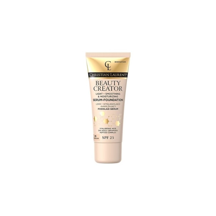 Eveline Christian Laurent Beauty Creator Light Foundation-Serum SPF25 /05/ Porcelain 30 ml