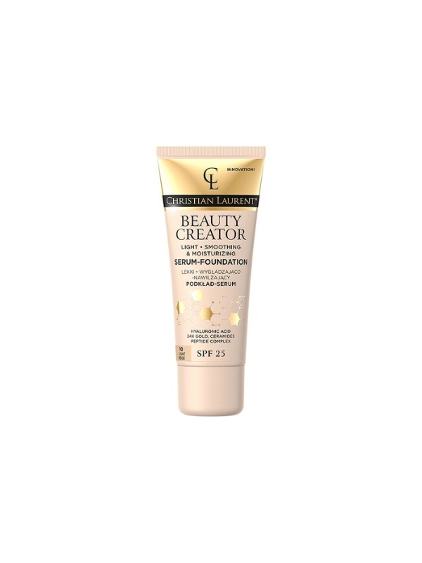 Eveline Christian Laurent Beauty Creator light Foundation- serum SPF25 /10/ Light Beige 30 ml