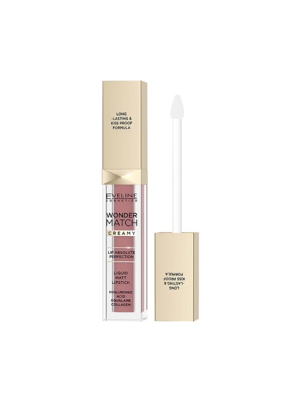 Eveline Wonder Match matt flüssiger Lippenstift /05/ Sweet Nude 6,8 ml