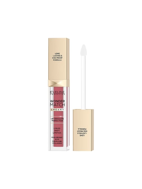 Eveline Wonder Match matt flüssiger Lippenstift /08/ Cashmere Rose 6,8 ml