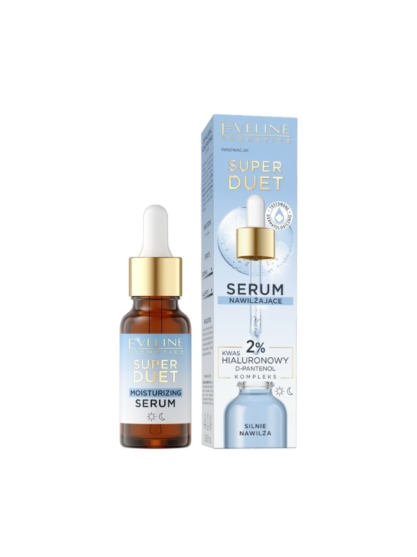 Eveline Super Duet Hydraterend Serum Hyaluronzuur 10% 18 ml