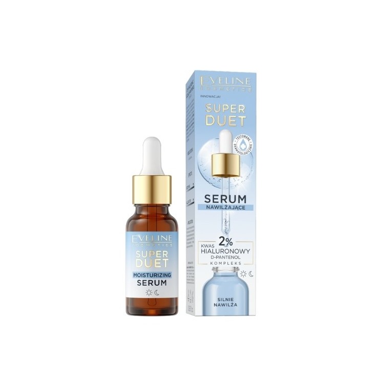 Eveline Super Duet Hydraterend Serum Hyaluronzuur 10% 18 ml