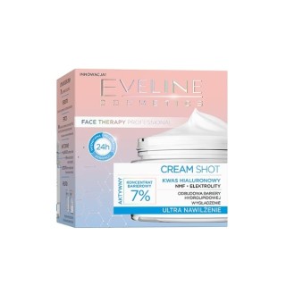 Eveline Cream Shot ultra hydraterende Gezichtscrème 7% Barrièreconcentraat 50 ml