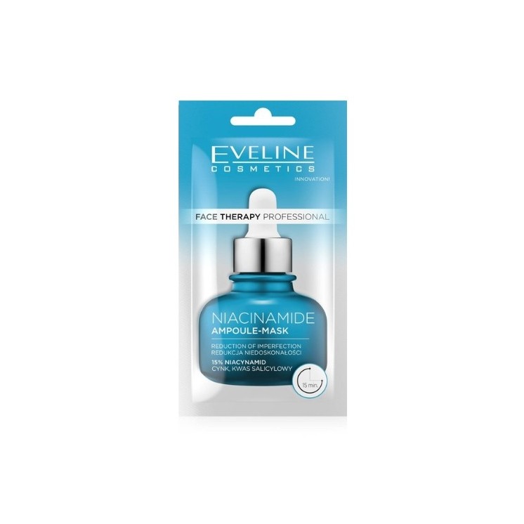 Eveline Face Therapy Professional Facial mask-ampoule with Niacinamide 8 ml