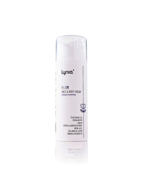 Lynia Plum Firming and Moisturizing Face and Body Cream 150 ml