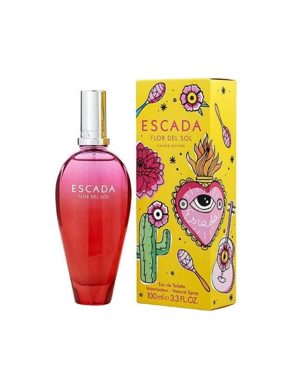 Escada Limited Edition Flor Del Sol Eau de Toilette für Damen 100 ml