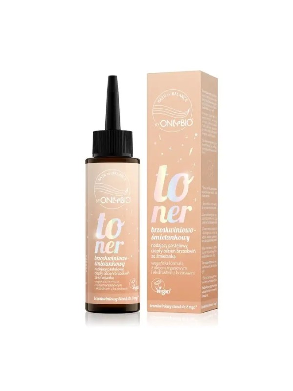 OnlyBio Hair in Balance Pfirsich- und Creme-Haartoner 100 ml