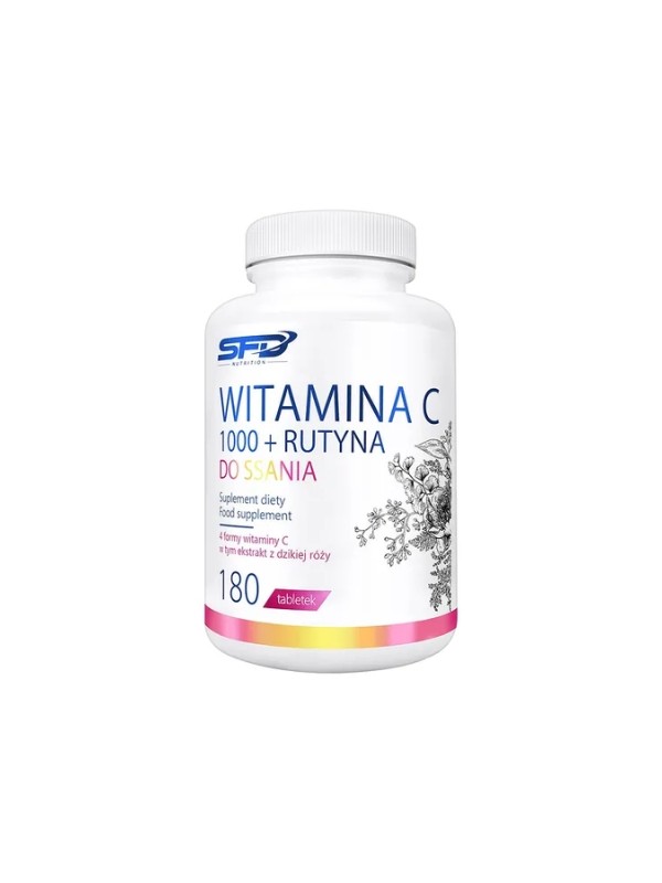 SFD Vitamine C 1000 + Rutine 180 zuigtabletten