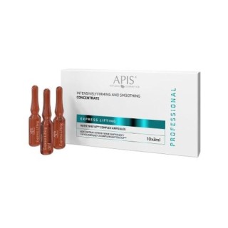 Apis Express intensively tightening lifting Concentrate in ampoules with Tens UpTM complex 10x3 ml