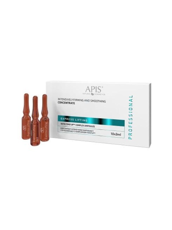 Apis Express intensief verstevigend liftend concentraat in ampullen met Tens UpTM complex 10x3 ml