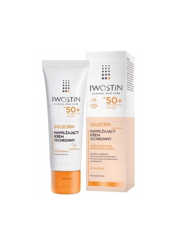 Iwostin Solecrin feuchtigkeitsspendende schützende Gesichtscreme SPF50 50 ml