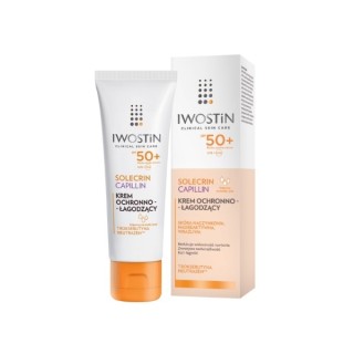 Iwostin Solecrin Capillin beschermende en verzachtende gezichtscrème SPF50 50 ml