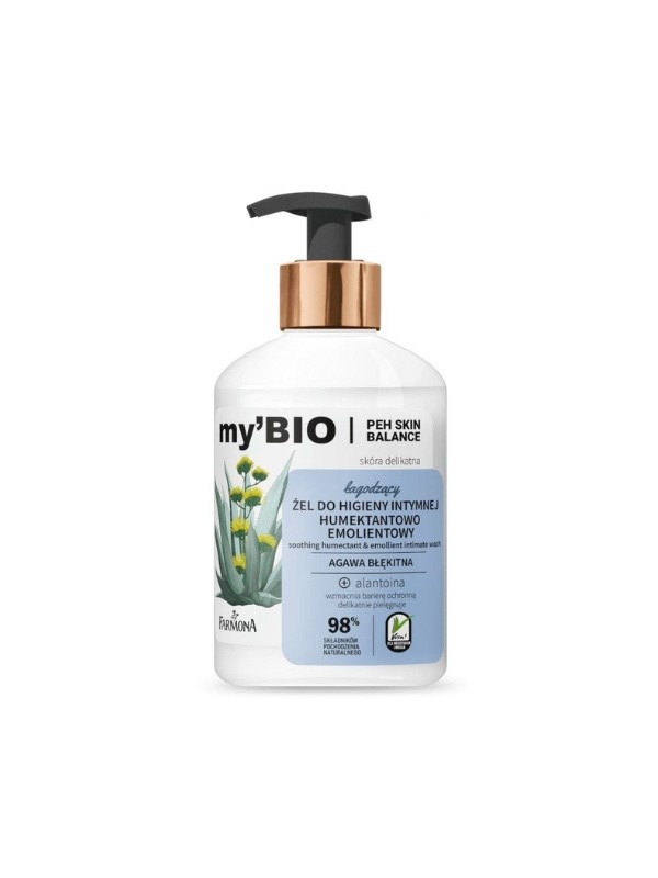 Farmona my' BIO verzachtende Intieme hygiënegel Blauwe agave 250 ml