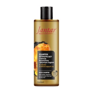 Farmona Jantar detoxifying hair shampoo with activated carbon 300 ml