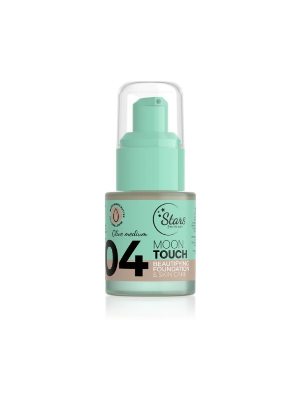 Stars from the stars MOON TOUCH verfraaiende en verzorgende foundation 04 Olive medium 25 g