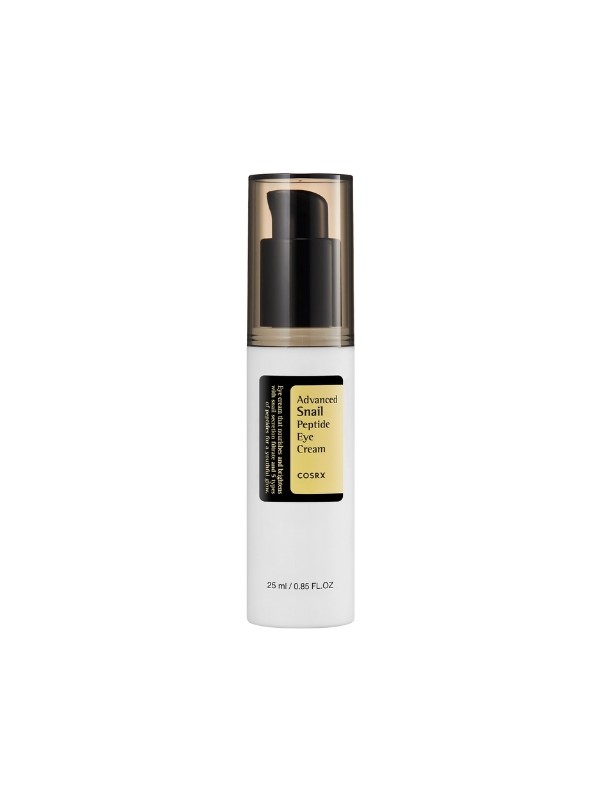 COSRX Advanced Snail Peptide Eye Cream Licht hydraterende en voedende oogcrème met slakkenslijm 25 ml