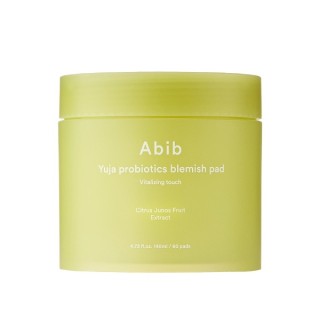 Abib Yuja Probiotics Blemish Pad Vitalizing Touch Brightening Face Pads 140 ml