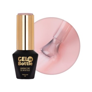 MollyLac Gel in bottle Nail gel in a bottle with a multifunctional brush Naked 10 g