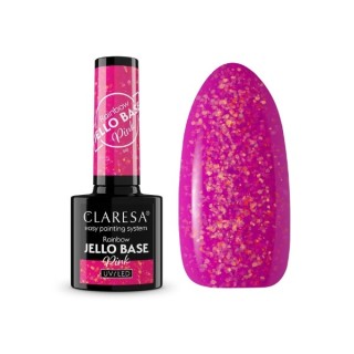 Claresa Hybrid Nail Base Rainbow Jello Base 5 g Pink