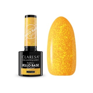 Claresa Hybrid Nail Base Rainbow Jello Base 5 g Yellow