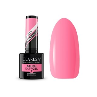 Claresa Brush Easy Gel Gel in een flesje met kwastje /7/ 5 g