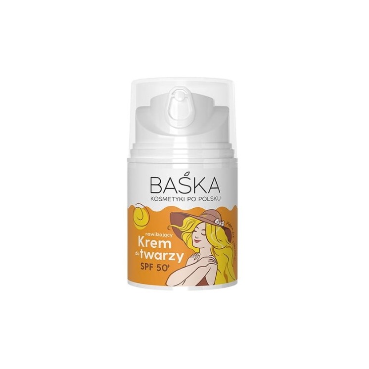 Baśka Moisturizing face cream SPF50 50 ml