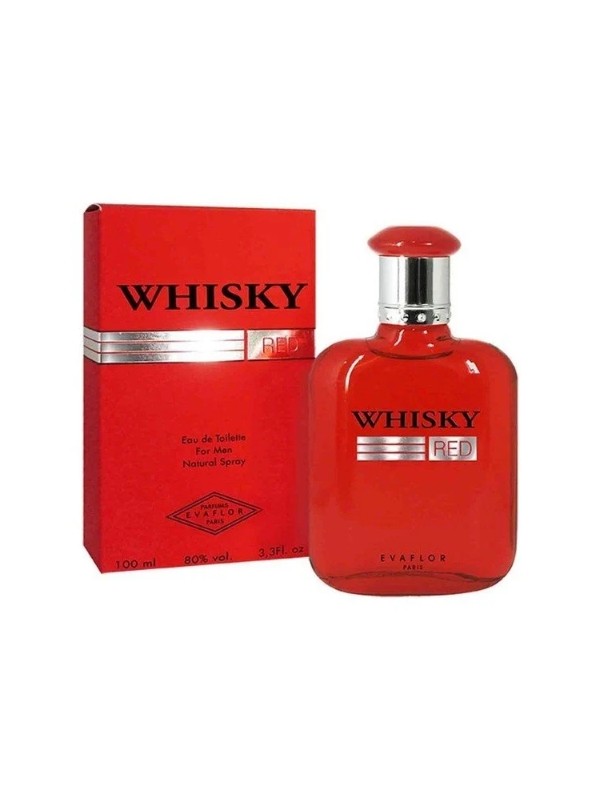 Evaflor Whiskey Red Eau de Toilette voor Mannen 100 ml