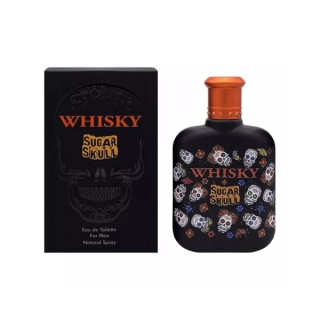 Evaflor Whiskey Sugar Skull Eau de Toilette voor mannen 100 ml