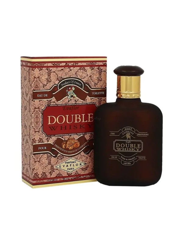 Evaflor Double Whiskey For Man Eau de Toilette voor Mannen 100 ml